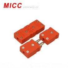 Connecteur de thermocouple de type N orange MICC facile à câbler